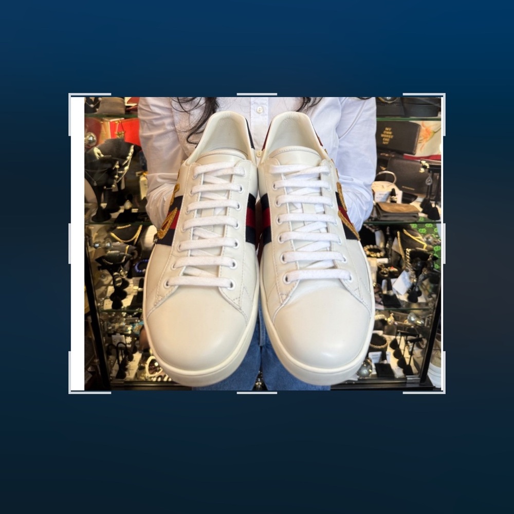Gucci Ace Sneakers with Embroidery - Picture 4 of 5